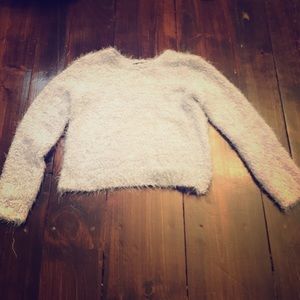 Faded Light Purple Fuzzy Sweater!!